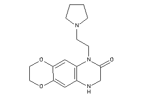 9-(2-pyrrolidinoethyl)-2,3,6,7-tetrahydro-[1,4]dioxino[2,3-g]quinoxalin-8-one