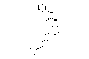 2-phenoxy-N-[3-(phenylcarbamoylamino)phenyl]acetamide