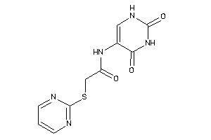 N-(2,4-diketo-1H-pyrimidin-5-yl)-2-(2-pyrimidylthio)acetamide