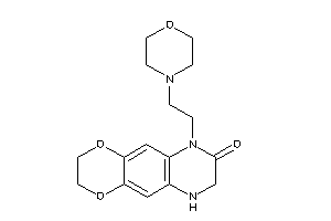 9-(2-morpholinoethyl)-2,3,6,7-tetrahydro-[1,4]dioxino[2,3-g]quinoxalin-8-one