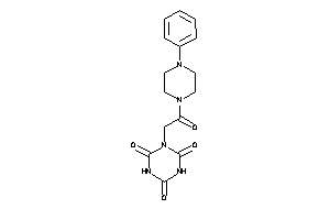 1-[2-keto-2-(4-phenylpiperazino)ethyl]isocyanuric Acid