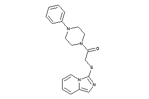 2-(imidazo[1,5-a]pyridin-3-ylthio)-1-(4-phenylpiperazino)ethanone