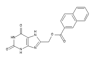 Naphthalene-2-carboxylic Acid (2,6-diketo-3,7-dihydropurin-8-yl)methyl Ester