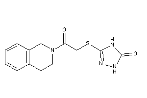 3-[[2-(3,4-dihydro-1H-isoquinolin-2-yl)-2-keto-ethyl]thio]-1,4-dihydro-1,2,4-triazol-5-one