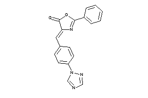 2-phenyl-4-[4-(1,2,4-triazol-1-yl)benzylidene]-2-oxazolin-5-one