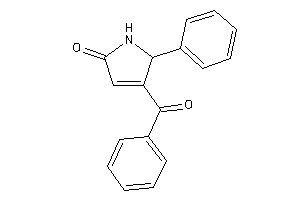 Image of 4-benzoyl-5-phenyl-3-pyrrolin-2-one