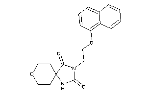 3-[2-(1-naphthoxy)ethyl]-8-oxa-1,3-diazaspiro[4.5]decane-2,4-quinone