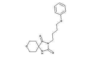 3-(4-phenoxybutyl)-8-oxa-1,3-diazaspiro[4.5]decane-2,4-quinone