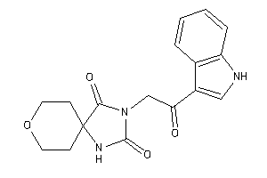 3-[2-(1H-indol-3-yl)-2-keto-ethyl]-8-oxa-1,3-diazaspiro[4.5]decane-2,4-quinone