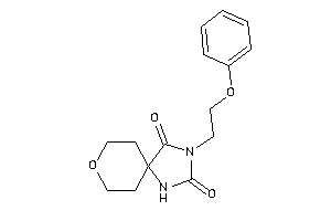 3-(2-phenoxyethyl)-8-oxa-1,3-diazaspiro[4.5]decane-2,4-quinone