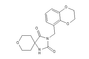 3-(2,3-dihydro-1,4-benzodioxin-5-ylmethyl)-8-oxa-1,3-diazaspiro[4.5]decane-2,4-quinone