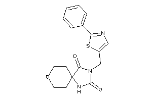 3-[(2-phenylthiazol-5-yl)methyl]-8-oxa-1,3-diazaspiro[4.5]decane-2,4-quinone