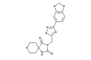 3-[[3-(1,3-benzodioxol-5-yl)-1,2,4-oxadiazol-5-yl]methyl]-8-oxa-1,3-diazaspiro[4.5]decane-2,4-quinone