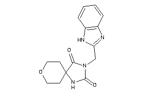 3-(1H-benzimidazol-2-ylmethyl)-8-oxa-1,3-diazaspiro[4.5]decane-2,4-quinone