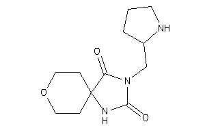 3-(pyrrolidin-2-ylmethyl)-8-oxa-1,3-diazaspiro[4.5]decane-2,4-quinone