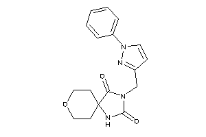 3-[(1-phenylpyrazol-3-yl)methyl]-8-oxa-1,3-diazaspiro[4.5]decane-2,4-quinone