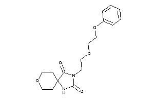 3-[2-(2-phenoxyethoxy)ethyl]-8-oxa-1,3-diazaspiro[4.5]decane-2,4-quinone