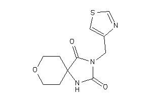 3-(thiazol-4-ylmethyl)-8-oxa-1,3-diazaspiro[4.5]decane-2,4-quinone