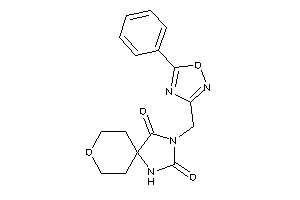 3-[(5-phenyl-1,2,4-oxadiazol-3-yl)methyl]-8-oxa-1,3-diazaspiro[4.5]decane-2,4-quinone