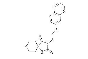 3-[2-(2-naphthoxy)ethyl]-8-oxa-1,3-diazaspiro[4.5]decane-2,4-quinone