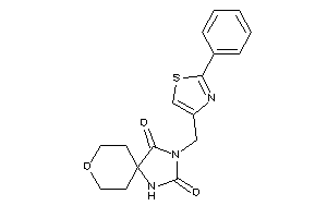 3-[(2-phenylthiazol-4-yl)methyl]-8-oxa-1,3-diazaspiro[4.5]decane-2,4-quinone