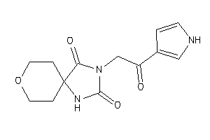 3-[2-keto-2-(1H-pyrrol-3-yl)ethyl]-8-oxa-1,3-diazaspiro[4.5]decane-2,4-quinone