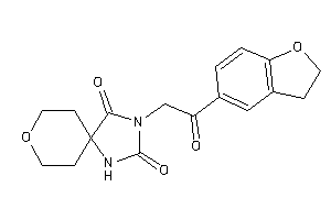 3-(2-coumaran-5-yl-2-keto-ethyl)-8-oxa-1,3-diazaspiro[4.5]decane-2,4-quinone