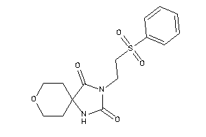 3-(2-besylethyl)-8-oxa-1,3-diazaspiro[4.5]decane-2,4-quinone