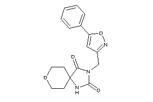 3-[(5-phenylisoxazol-3-yl)methyl]-8-oxa-1,3-diazaspiro[4.5]decane-2,4-quinone