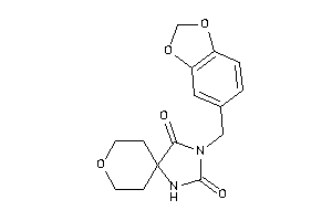 3-piperonyl-8-oxa-1,3-diazaspiro[4.5]decane-2,4-quinone