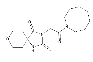 3-[2-(azocan-1-yl)-2-keto-ethyl]-8-oxa-1,3-diazaspiro[4.5]decane-2,4-quinone