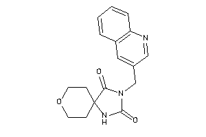 3-(3-quinolylmethyl)-8-oxa-1,3-diazaspiro[4.5]decane-2,4-quinone