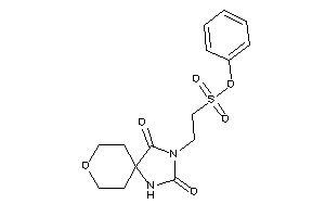 2-(2,4-diketo-8-oxa-1,3-diazaspiro[4.5]decan-3-yl)ethanesulfonic Acid Phenyl Ester