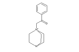 2-(4-aza-1-azoniabicyclo[2.2.2]octan-1-yl)-1-phenyl-ethanone