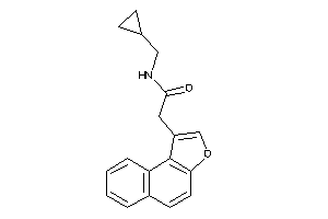 2-benzo[e]benzofuran-1-yl-N-(cyclopropylmethyl)acetamide