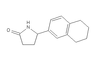 Image of 5-tetralin-6-yl-2-pyrrolidone