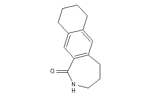 2,3,4,5,7,8,9,10-octahydrobenzo[h][2]benzazepin-1-one