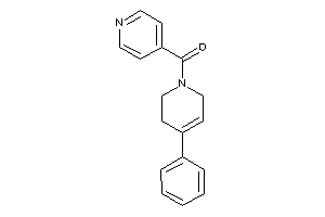 (4-phenyl-3,6-dihydro-2H-pyridin-1-yl)-(4-pyridyl)methanone