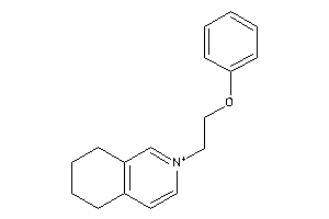2-(2-phenoxyethyl)-5,6,7,8-tetrahydroisoquinolin-2-ium