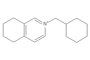 2-(cyclohexylmethyl)-5,6,7,8-tetrahydroisoquinolin-2-ium