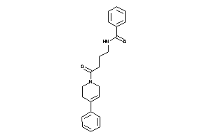 N-[4-keto-4-(4-phenyl-3,6-dihydro-2H-pyridin-1-yl)butyl]benzamide