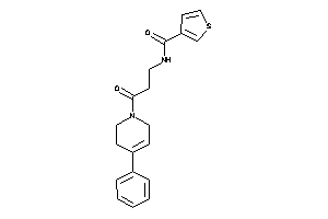 N-[3-keto-3-(4-phenyl-3,6-dihydro-2H-pyridin-1-yl)propyl]thiophene-3-carboxamide