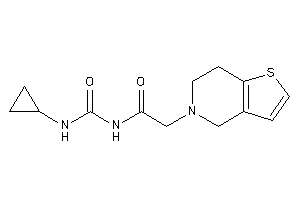 N-(cyclopropylcarbamoyl)-2-(6,7-dihydro-4H-thieno[3,2-c]pyridin-5-yl)acetamide