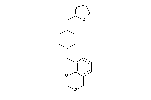 1-(4H-1,3-benzodioxin-8-ylmethyl)-4-(tetrahydrofurfuryl)piperazine