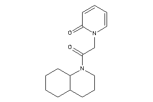 1-[2-(3,4,4a,5,6,7,8,8a-octahydro-2H-quinolin-1-yl)-2-keto-ethyl]-2-pyridone