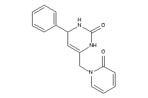 Image of 6-[(2-keto-1-pyridyl)methyl]-4-phenyl-3,4-dihydro-1H-pyrimidin-2-one
