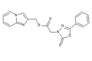 2-(2-keto-5-phenyl-1,3,4-oxadiazol-3-yl)acetic Acid Imidazo[1,2-a]pyridin-2-ylmethyl Ester