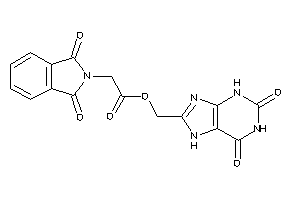 2-phthalimidoacetic Acid (2,6-diketo-3,7-dihydropurin-8-yl)methyl Ester