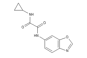 N'-(1,3-benzoxazol-6-yl)-N-cyclopropyl-oxamide