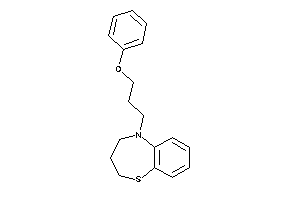 5-(3-phenoxypropyl)-3,4-dihydro-2H-1,5-benzothiazepine